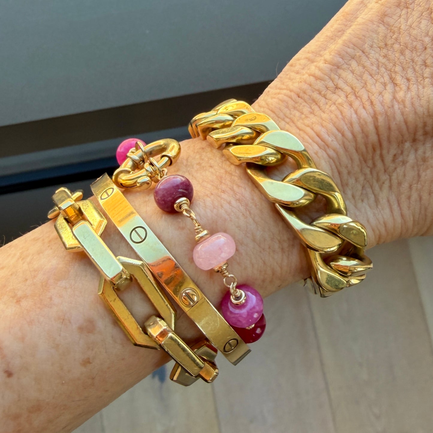 Sunset Sorbet - Caramoro Luxe Bracelet / Extender
