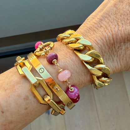 Sunset Sorbet - Caramoro Luxe Bracelet / Extender