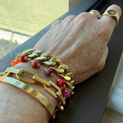 Sunset Sorbet - Caramoro Luxe Bracelet / Extender