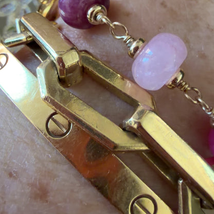 Sunset Sorbet - Caramoro Luxe Bracelet / Extender